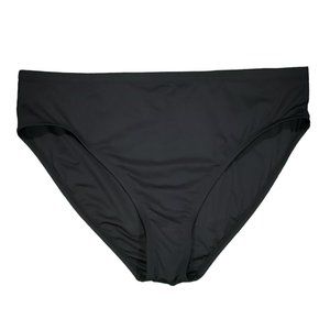 La Blanca Womens Black Swim Bottom Sz 16